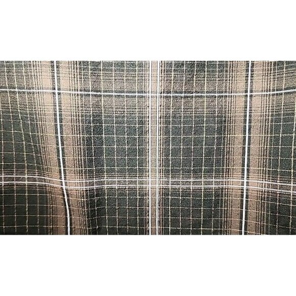 Wolverine Shirt Green Plaid Size Large Button Down Long Sleeve Cotton - Picture 10 of 11